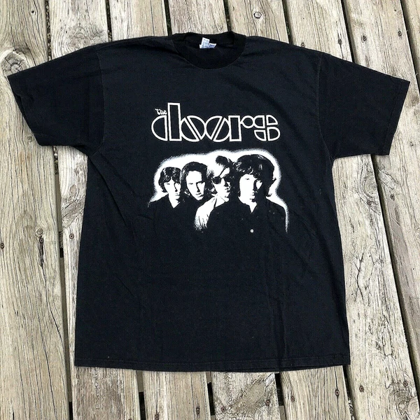 DOORS - Vintage Two Sided Printed  T-Shirt  